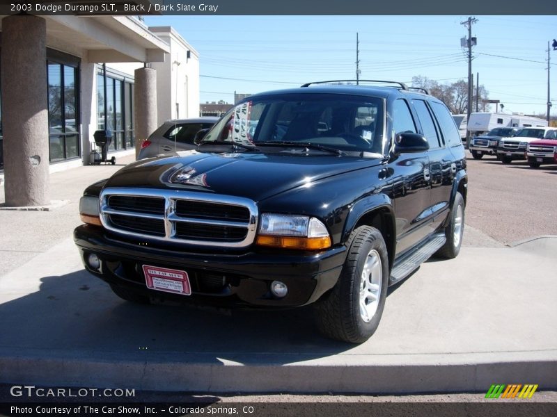 Black / Dark Slate Gray 2003 Dodge Durango SLT