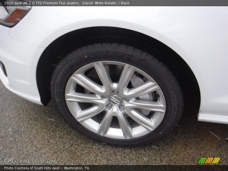 Glacier White Metallic / Black 2016 Audi A6 2.0 TFSI Premium Plus quattro