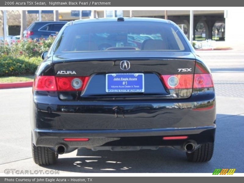 Nighthawk Black Pearl / Parchment 2006 Acura TSX Sedan