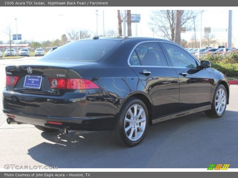 Nighthawk Black Pearl / Parchment 2006 Acura TSX Sedan
