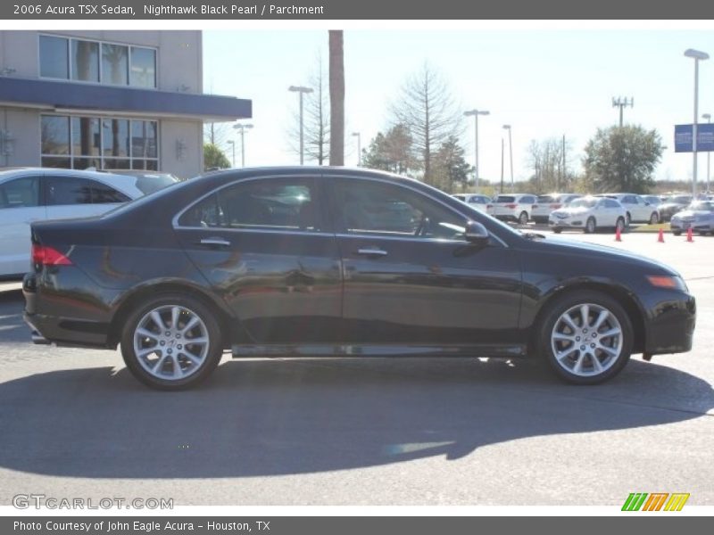 Nighthawk Black Pearl / Parchment 2006 Acura TSX Sedan
