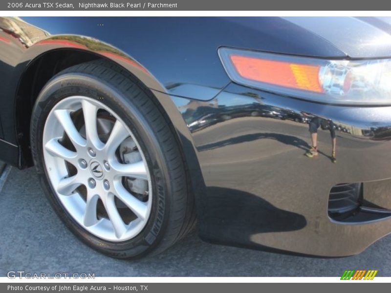 Nighthawk Black Pearl / Parchment 2006 Acura TSX Sedan
