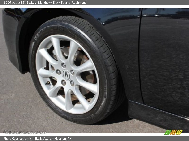 Nighthawk Black Pearl / Parchment 2006 Acura TSX Sedan