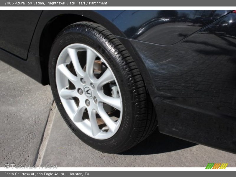 Nighthawk Black Pearl / Parchment 2006 Acura TSX Sedan