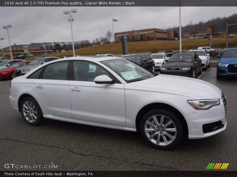 Glacier White Metallic / Black 2016 Audi A6 2.0 TFSI Premium Plus quattro