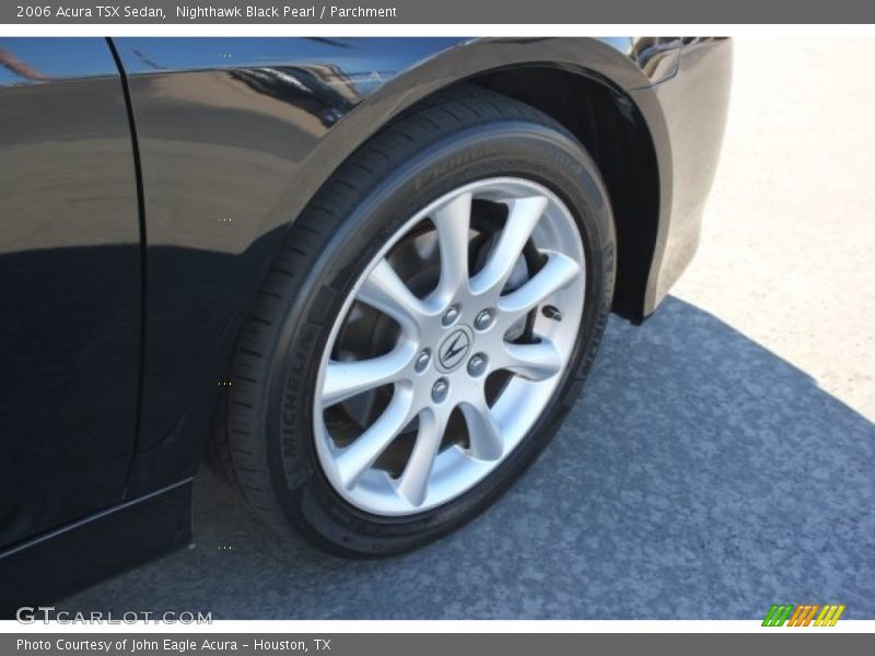 Nighthawk Black Pearl / Parchment 2006 Acura TSX Sedan