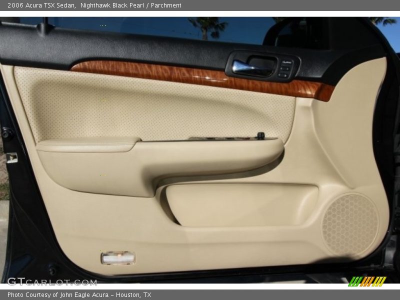 Nighthawk Black Pearl / Parchment 2006 Acura TSX Sedan