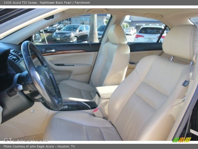Nighthawk Black Pearl / Parchment 2006 Acura TSX Sedan