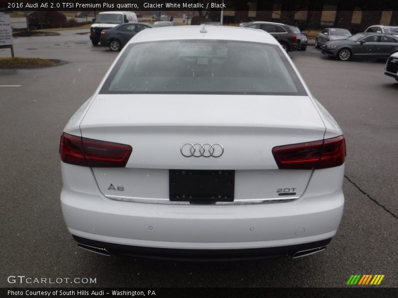 Glacier White Metallic / Black 2016 Audi A6 2.0 TFSI Premium Plus quattro