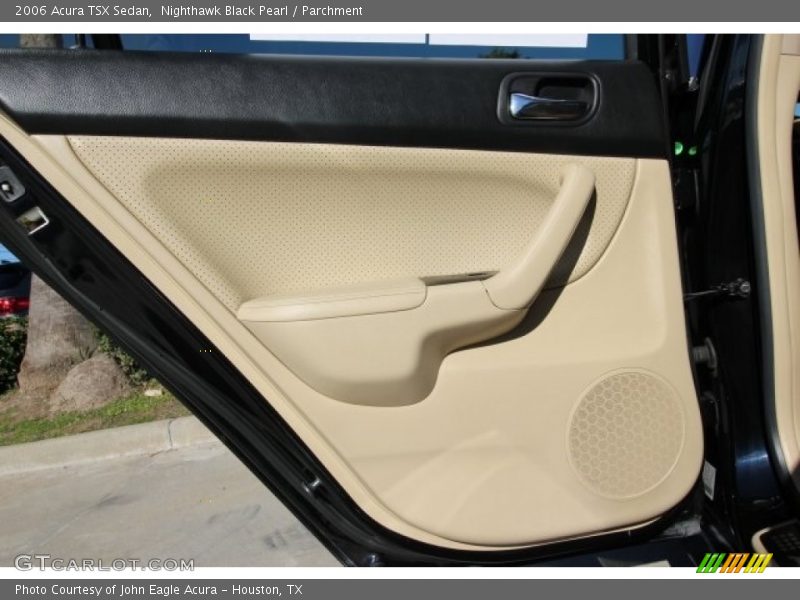 Nighthawk Black Pearl / Parchment 2006 Acura TSX Sedan