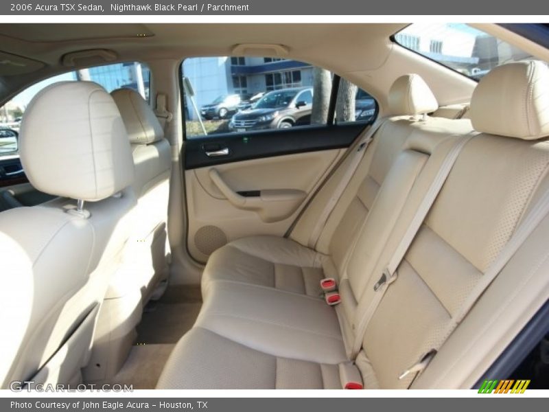 Nighthawk Black Pearl / Parchment 2006 Acura TSX Sedan