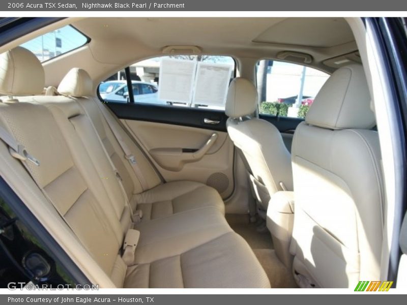 Nighthawk Black Pearl / Parchment 2006 Acura TSX Sedan