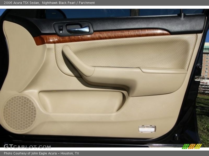 Nighthawk Black Pearl / Parchment 2006 Acura TSX Sedan