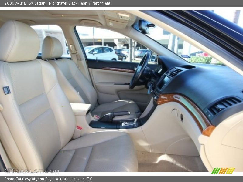 Nighthawk Black Pearl / Parchment 2006 Acura TSX Sedan