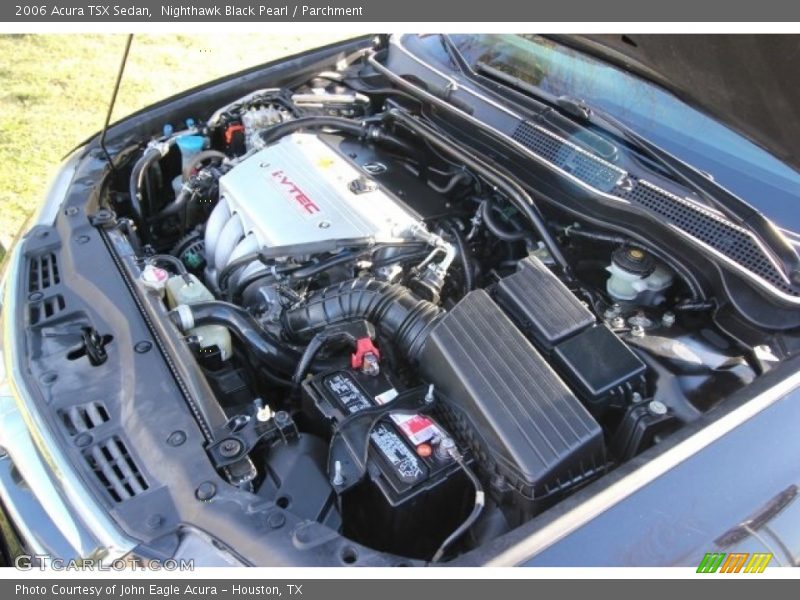 Nighthawk Black Pearl / Parchment 2006 Acura TSX Sedan