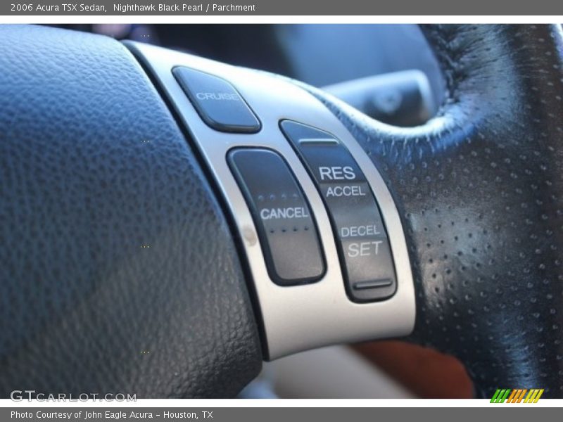 Nighthawk Black Pearl / Parchment 2006 Acura TSX Sedan