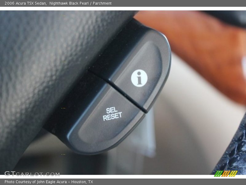 Nighthawk Black Pearl / Parchment 2006 Acura TSX Sedan