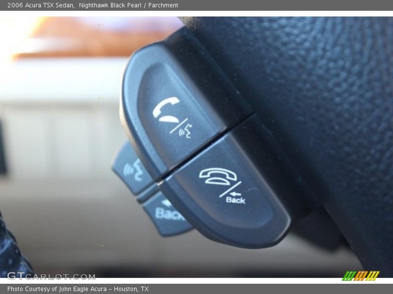 Nighthawk Black Pearl / Parchment 2006 Acura TSX Sedan