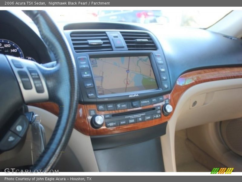 Nighthawk Black Pearl / Parchment 2006 Acura TSX Sedan