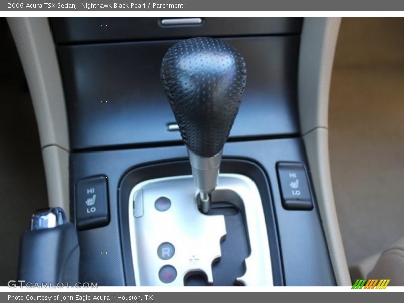 Nighthawk Black Pearl / Parchment 2006 Acura TSX Sedan