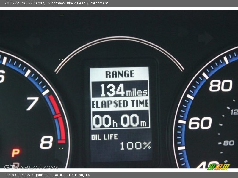 Nighthawk Black Pearl / Parchment 2006 Acura TSX Sedan