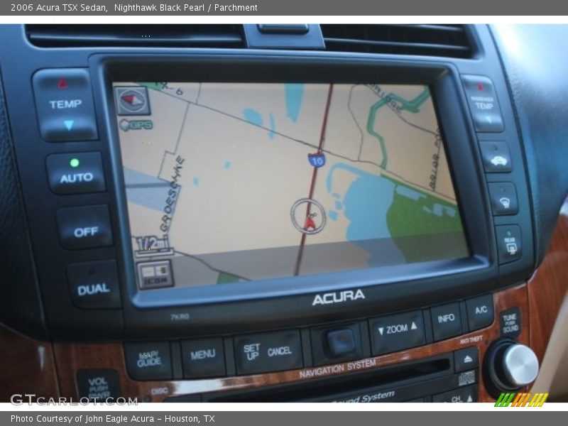 Nighthawk Black Pearl / Parchment 2006 Acura TSX Sedan