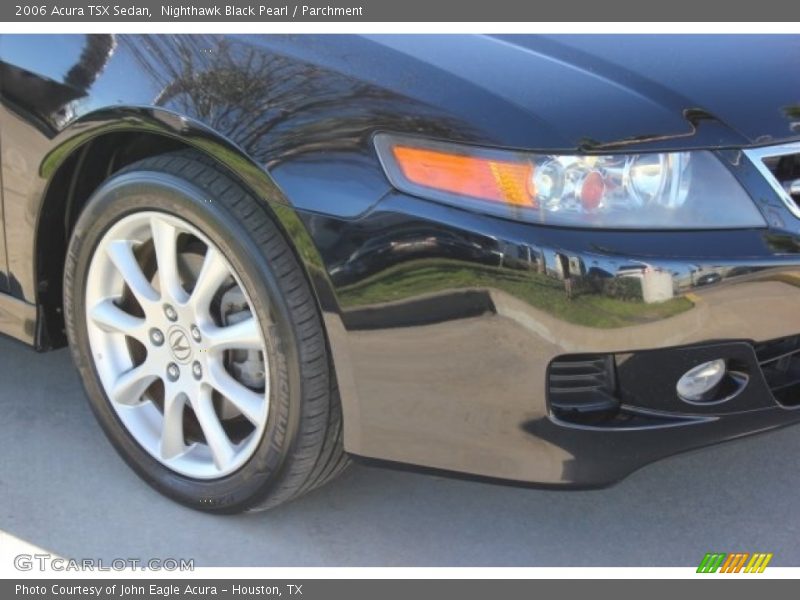 Nighthawk Black Pearl / Parchment 2006 Acura TSX Sedan