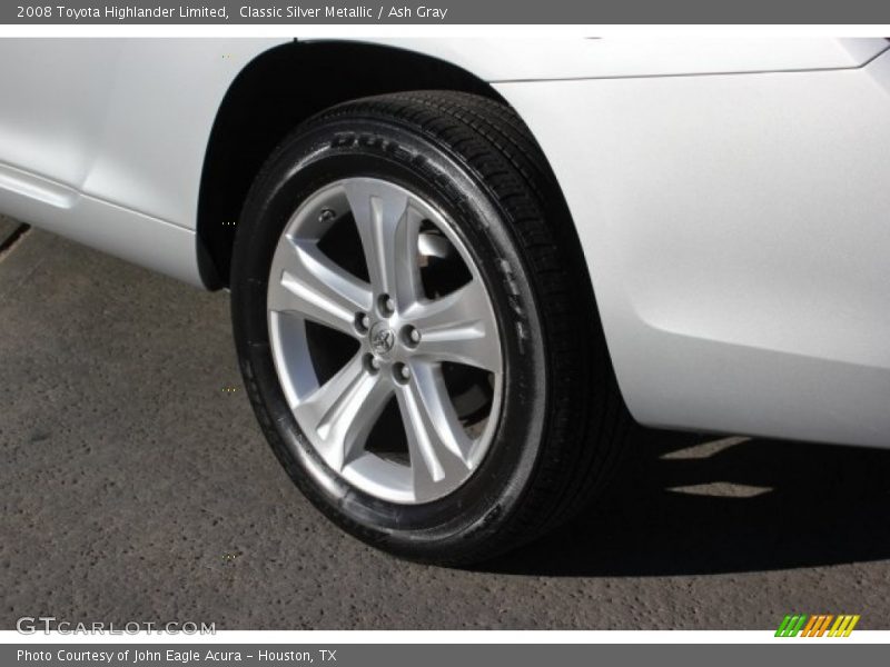 Classic Silver Metallic / Ash Gray 2008 Toyota Highlander Limited