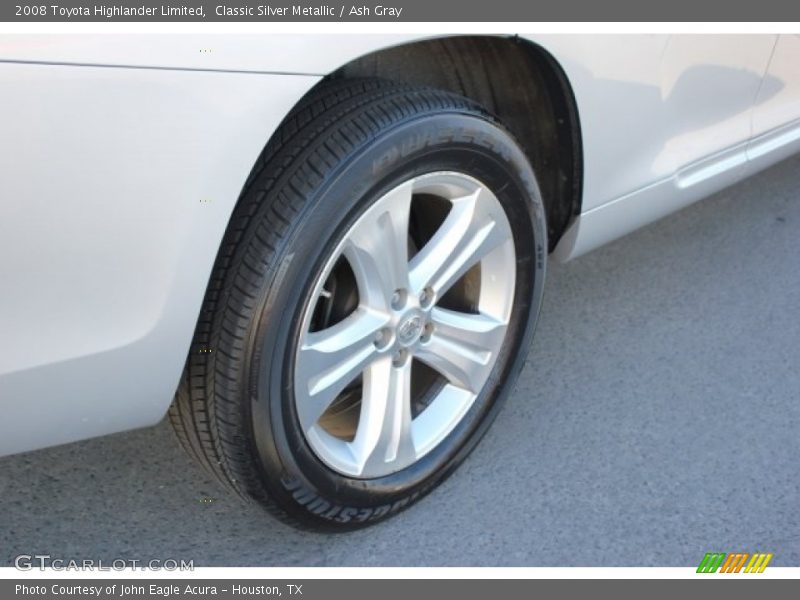 Classic Silver Metallic / Ash Gray 2008 Toyota Highlander Limited