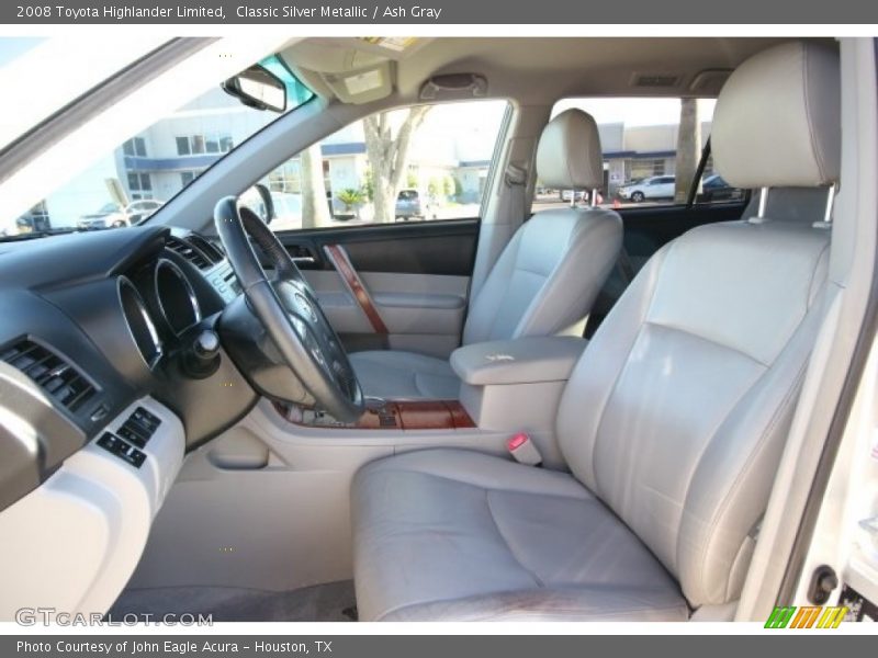 Classic Silver Metallic / Ash Gray 2008 Toyota Highlander Limited