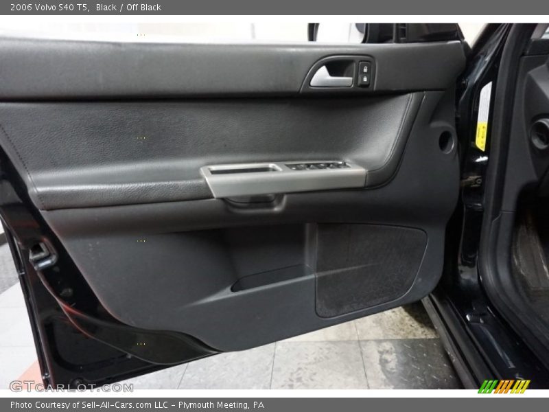 Black / Off Black 2006 Volvo S40 T5