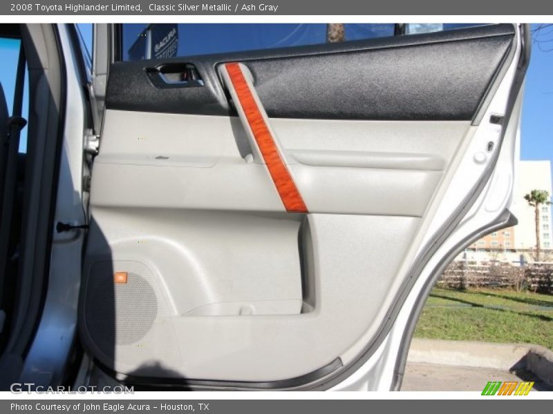 Classic Silver Metallic / Ash Gray 2008 Toyota Highlander Limited