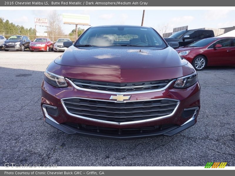 Butte Red Metallic / Dark Atmosphere/Medium Ash Gray 2016 Chevrolet Malibu LS
