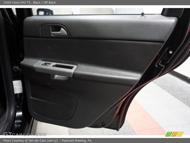 Black / Off Black 2006 Volvo S40 T5