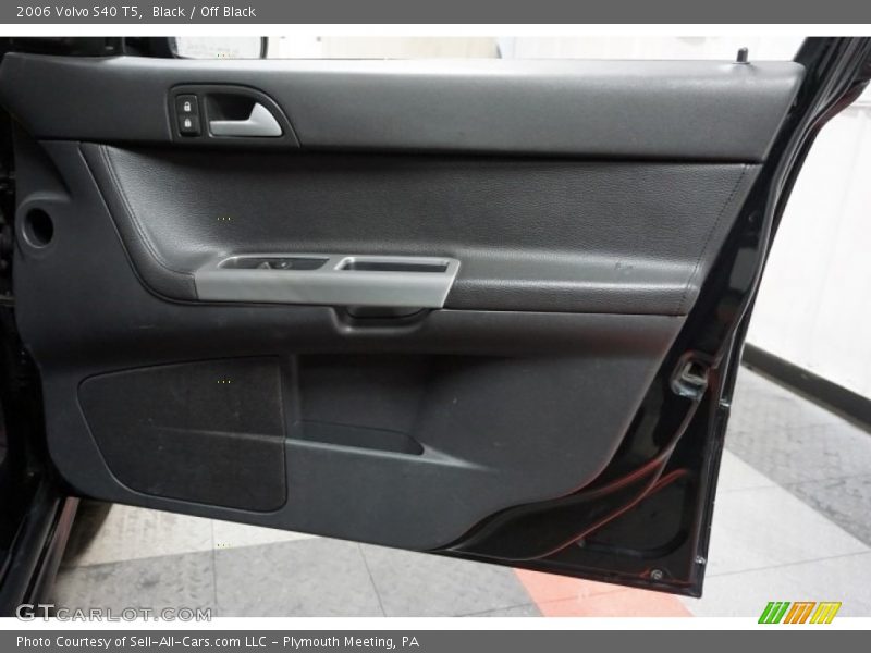 Black / Off Black 2006 Volvo S40 T5