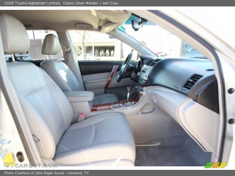 Classic Silver Metallic / Ash Gray 2008 Toyota Highlander Limited