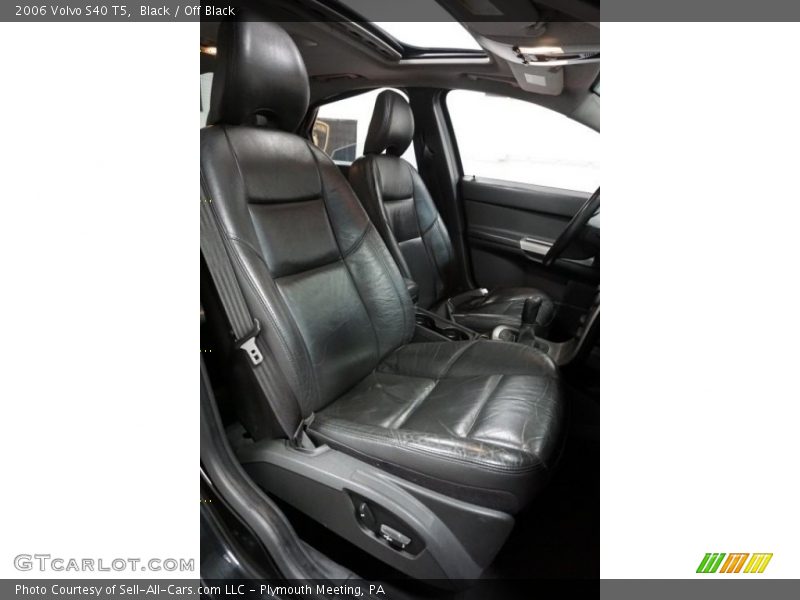 Black / Off Black 2006 Volvo S40 T5