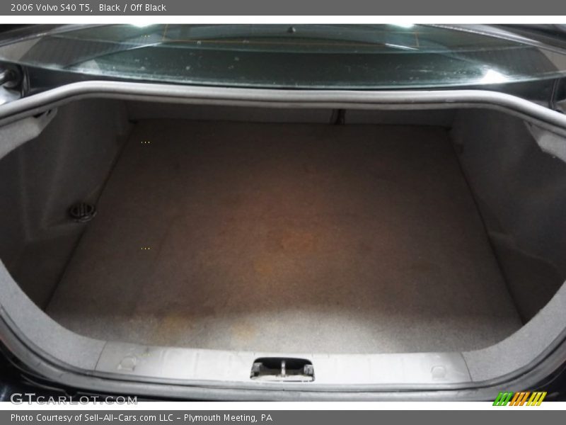 Black / Off Black 2006 Volvo S40 T5