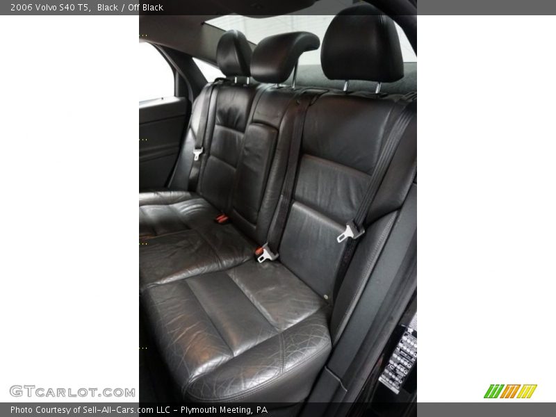 Black / Off Black 2006 Volvo S40 T5