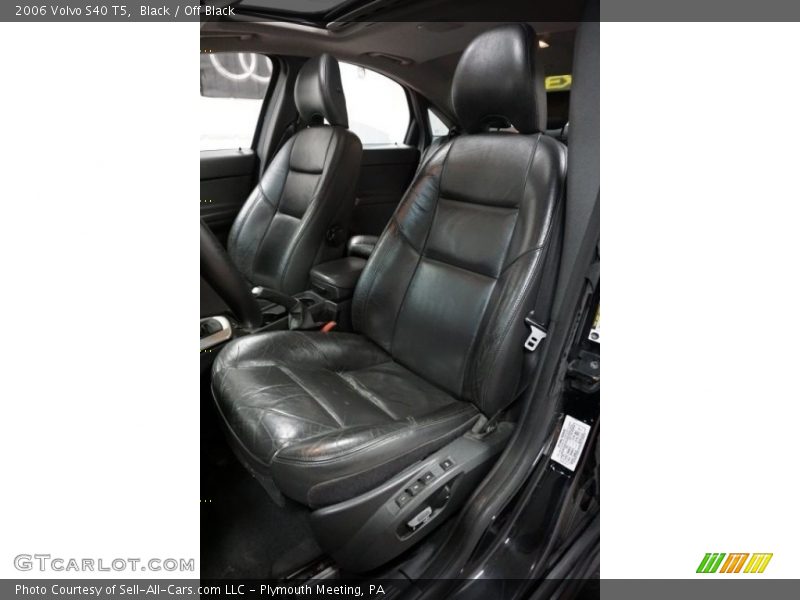 Black / Off Black 2006 Volvo S40 T5