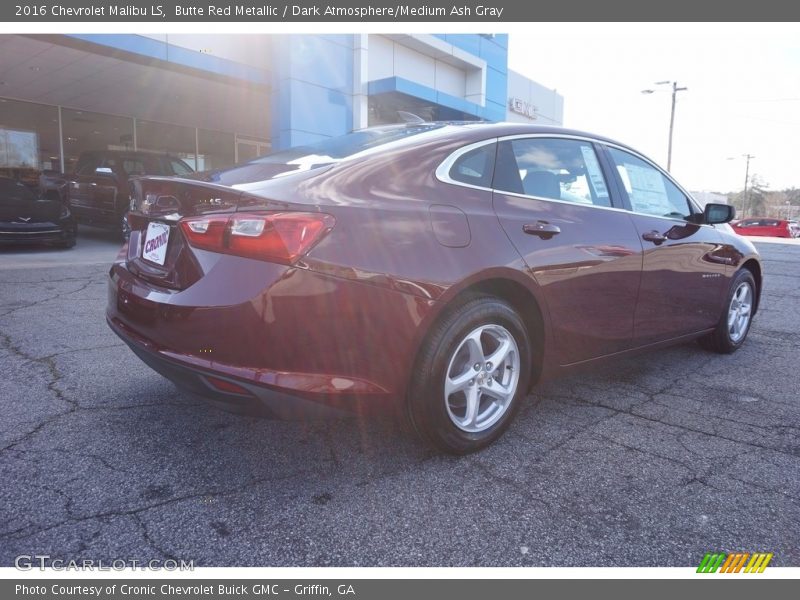 Butte Red Metallic / Dark Atmosphere/Medium Ash Gray 2016 Chevrolet Malibu LS