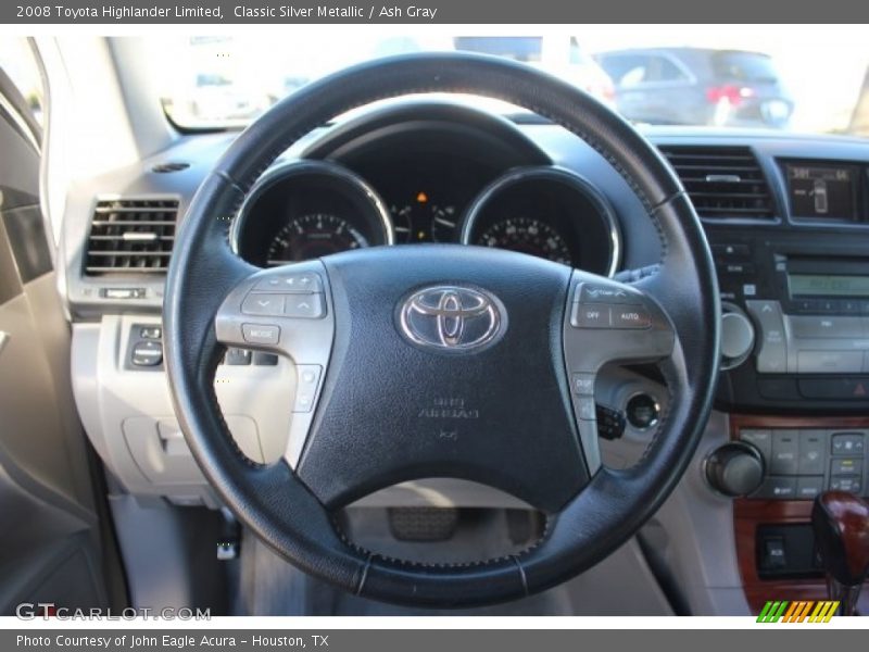 Classic Silver Metallic / Ash Gray 2008 Toyota Highlander Limited