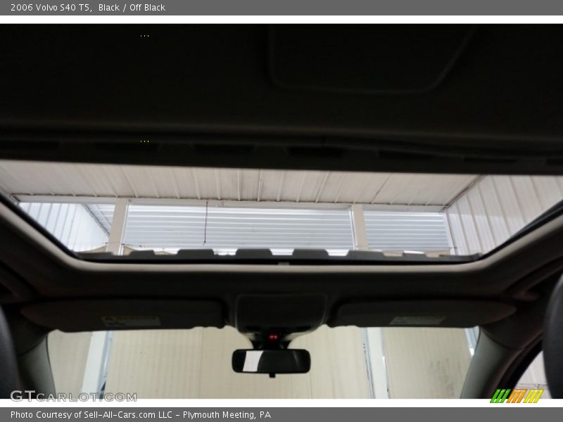 Black / Off Black 2006 Volvo S40 T5
