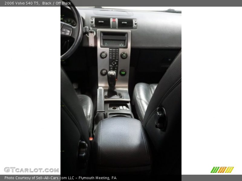Black / Off Black 2006 Volvo S40 T5