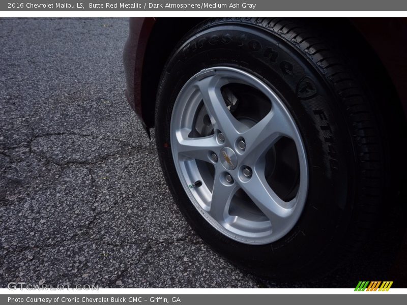 Butte Red Metallic / Dark Atmosphere/Medium Ash Gray 2016 Chevrolet Malibu LS