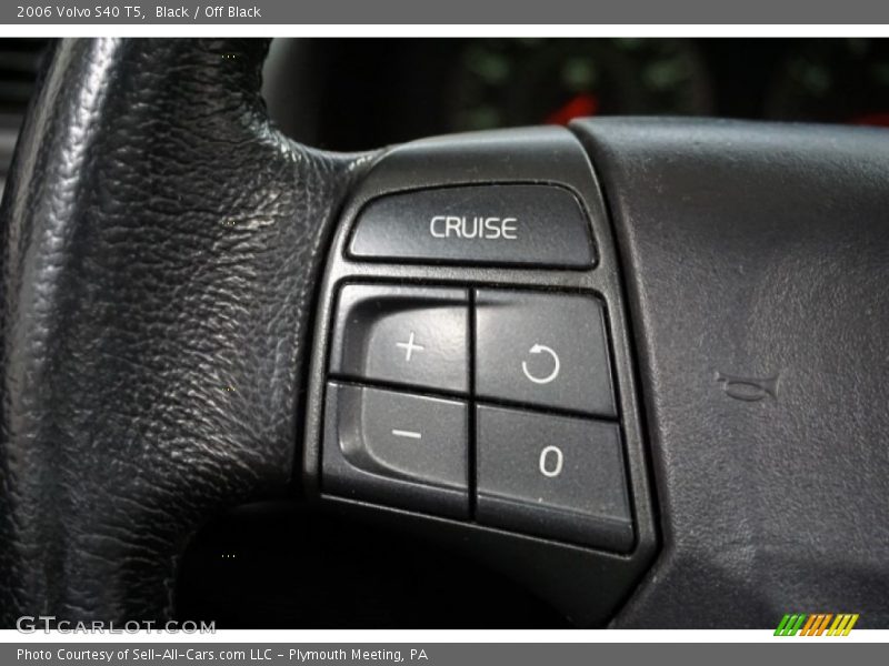 Black / Off Black 2006 Volvo S40 T5