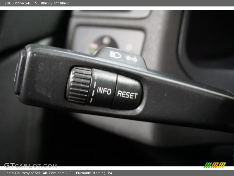 Black / Off Black 2006 Volvo S40 T5