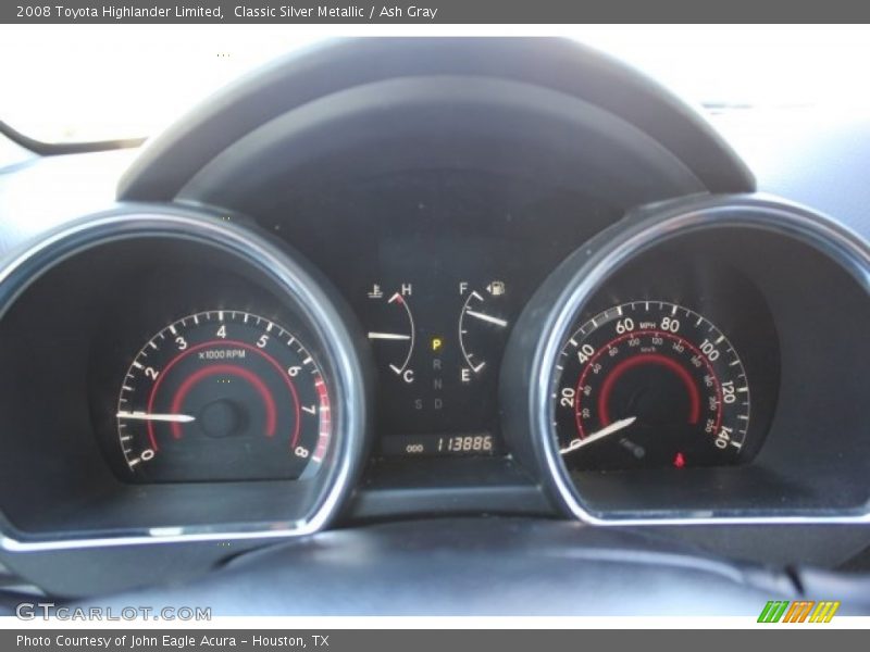 Classic Silver Metallic / Ash Gray 2008 Toyota Highlander Limited