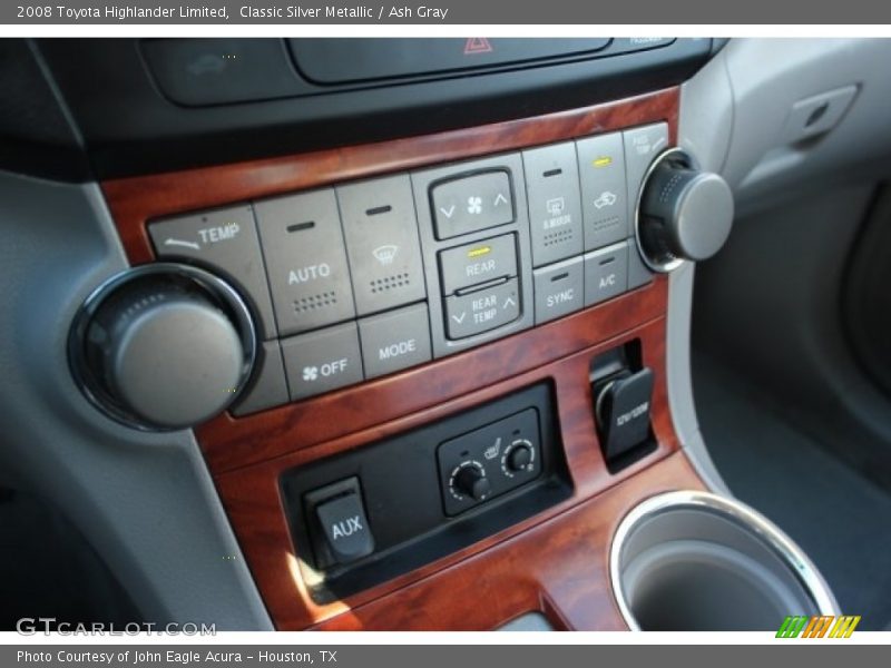 Classic Silver Metallic / Ash Gray 2008 Toyota Highlander Limited