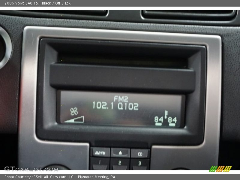 Black / Off Black 2006 Volvo S40 T5